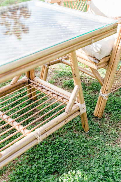 Bambu 4 Kişilik Oturma Grubu -vizon