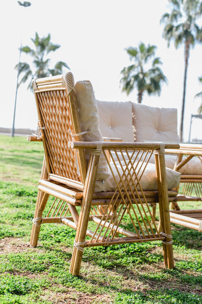 Bambu 4 Kişilik Oturma Grubu -vizon