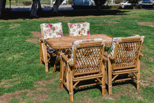 Bambu 4 Kişilik Masa Takımı