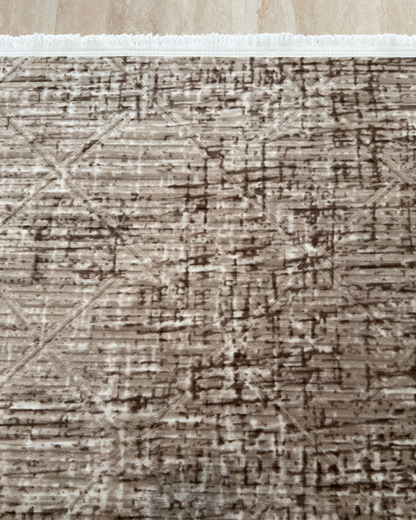 Kaymaz Taban Halı Açık Kahve