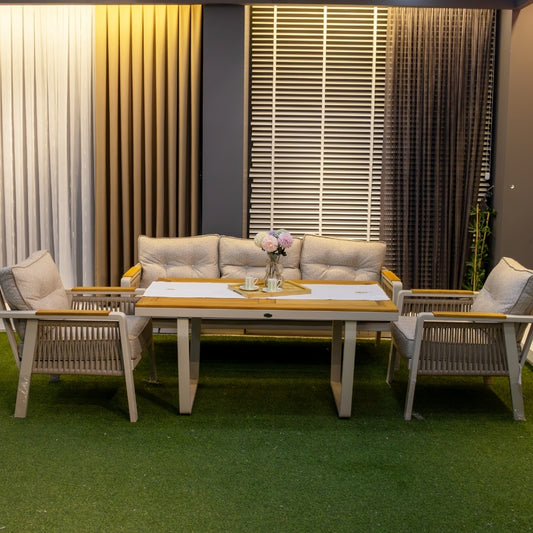 Artemor 5 Kişilik Bahçe & Balkon Oturma Grubu