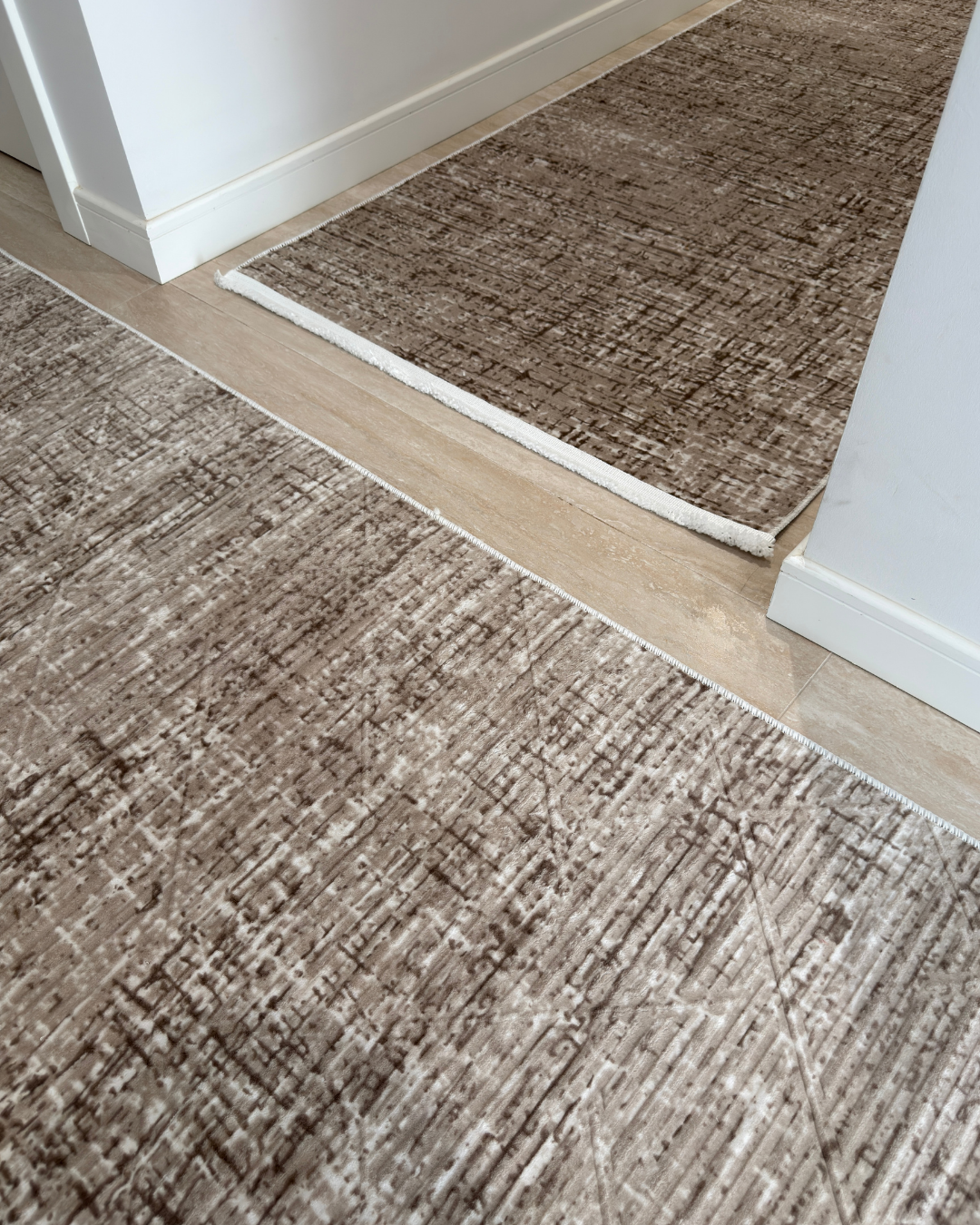 Kaymaz Taban Halı Açık Kahve