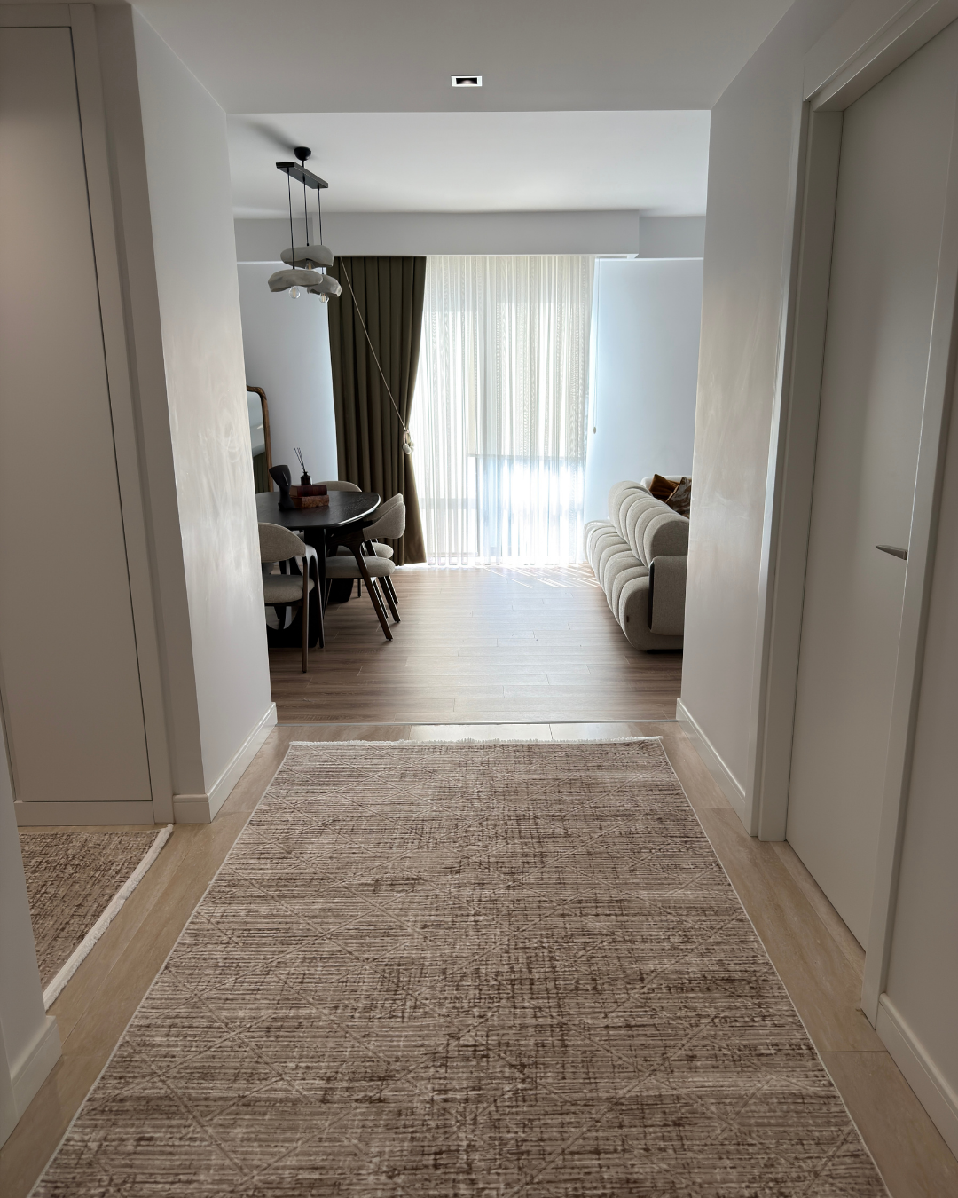 Kaymaz Taban Halı Açık Kahve