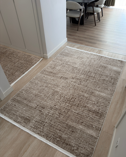 Kaymaz Taban Halı Açık Kahve