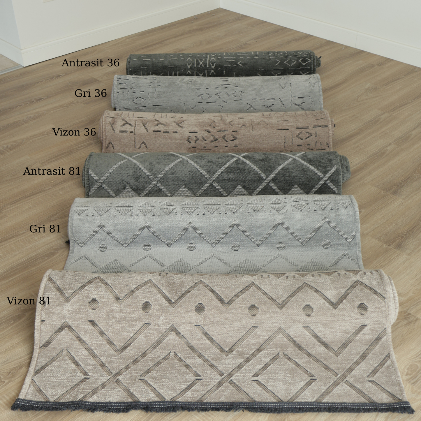 Vals Şönil Halı Antrasit 36