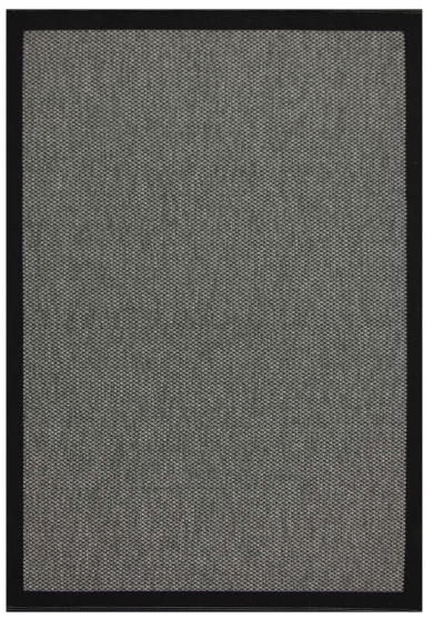 Sisal Halı Siyah Çerçeveli