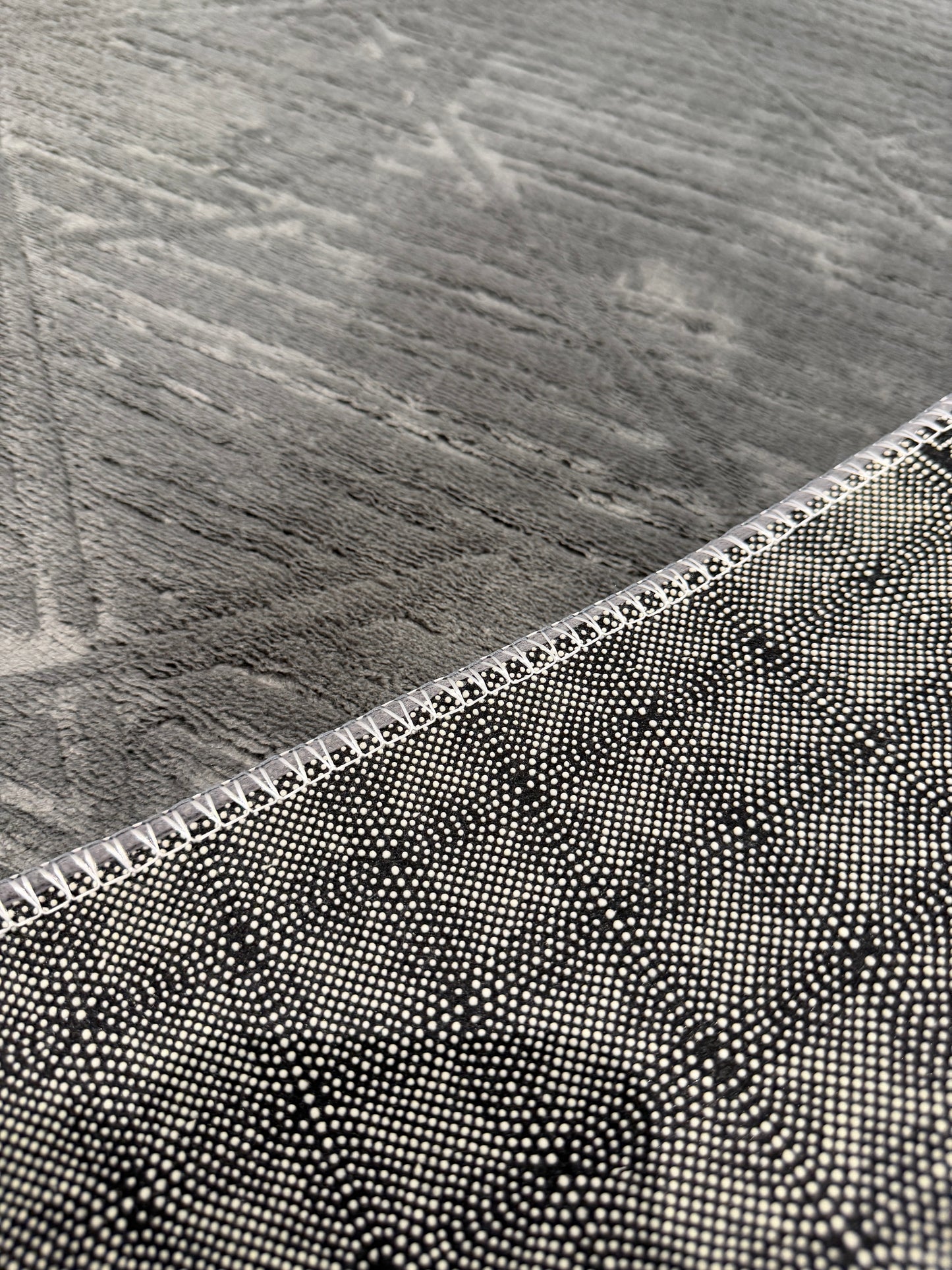 Kaymaz Taban Halı Antrasit Çift Yönlü