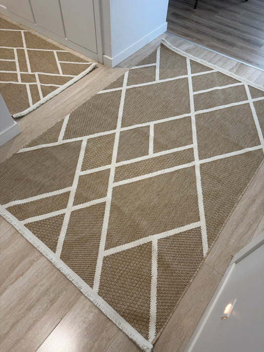 İskandinav Halı Bej