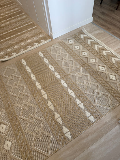 İskandinav Halı Bej