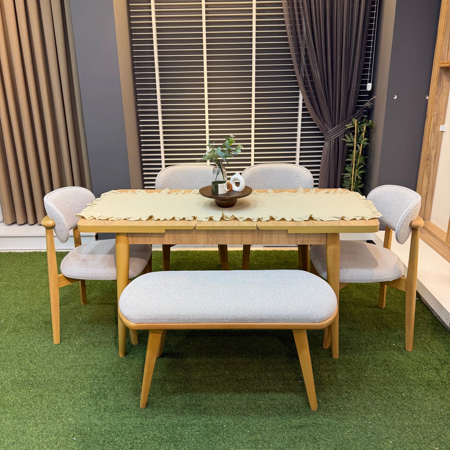 6 Kişilik Mini Yasemin Masa Takımı