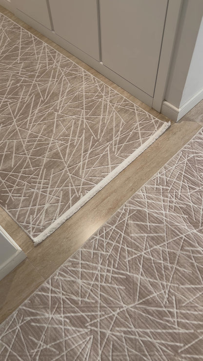 Kaymaz Taban Halı Ekru