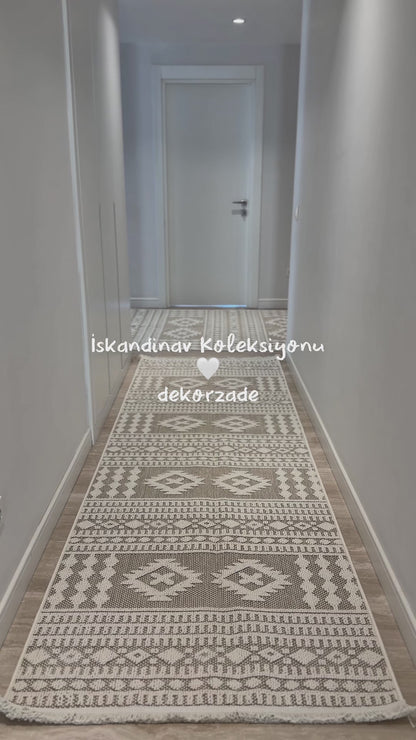 İskandinav Halı Bej